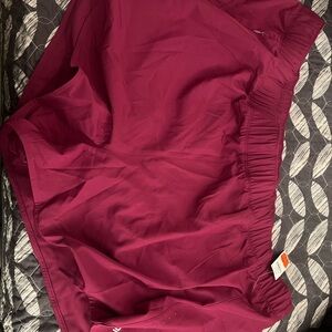Old Navy Active Maroon Shorts